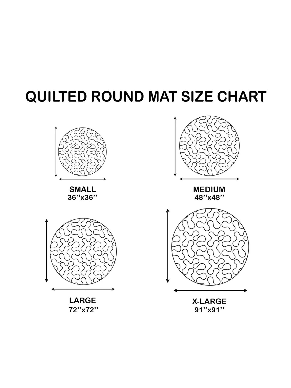 Koi Garden Round Carpet