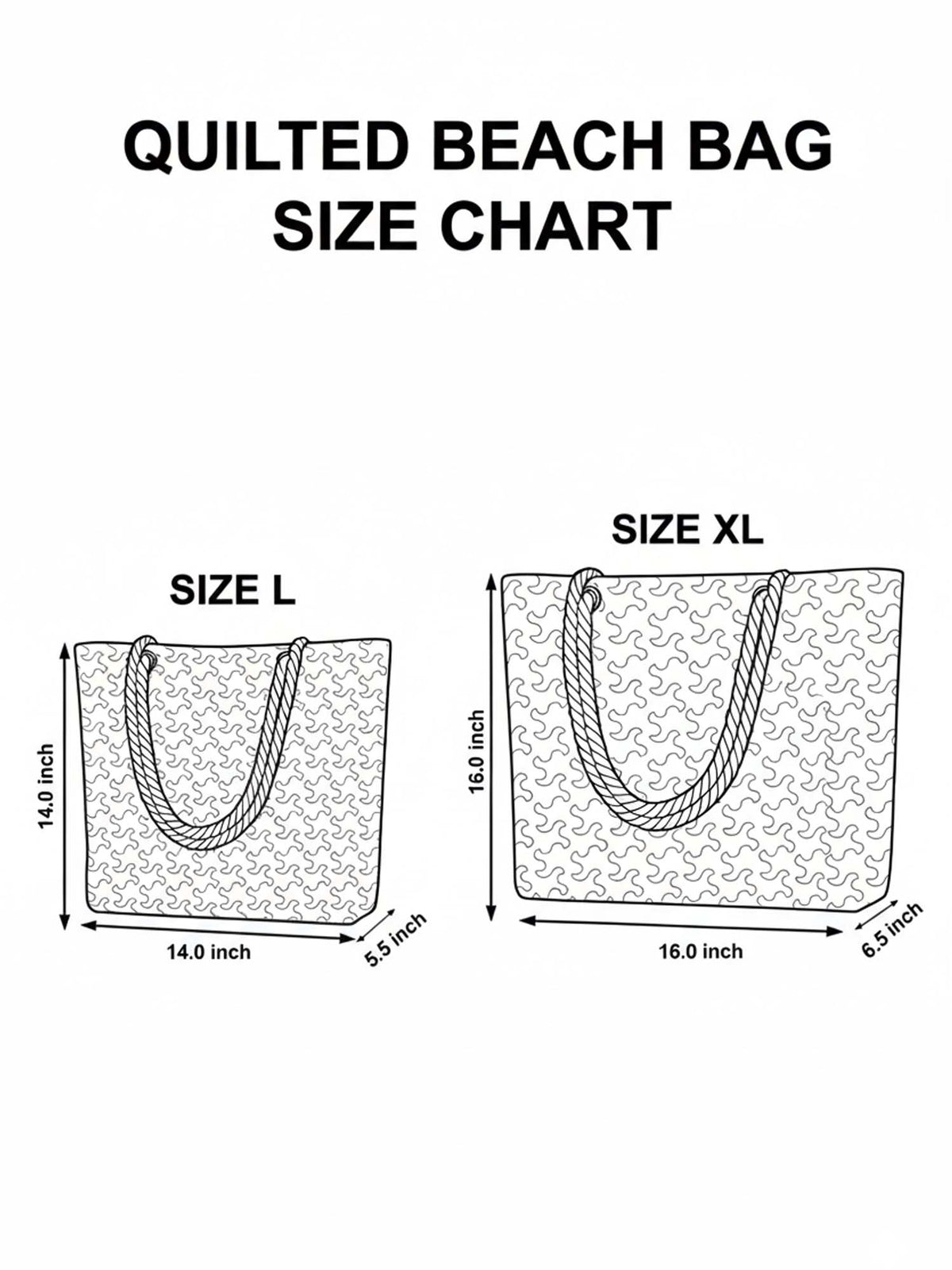 Hippie Van Quilted Beach Bag