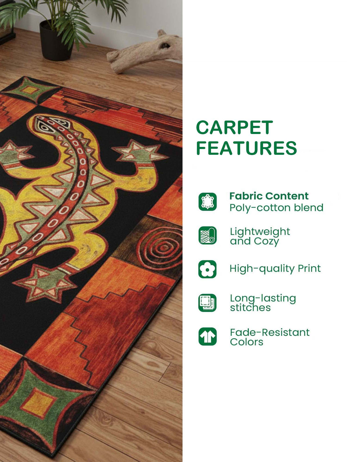 Rustic Guardian Area Rug