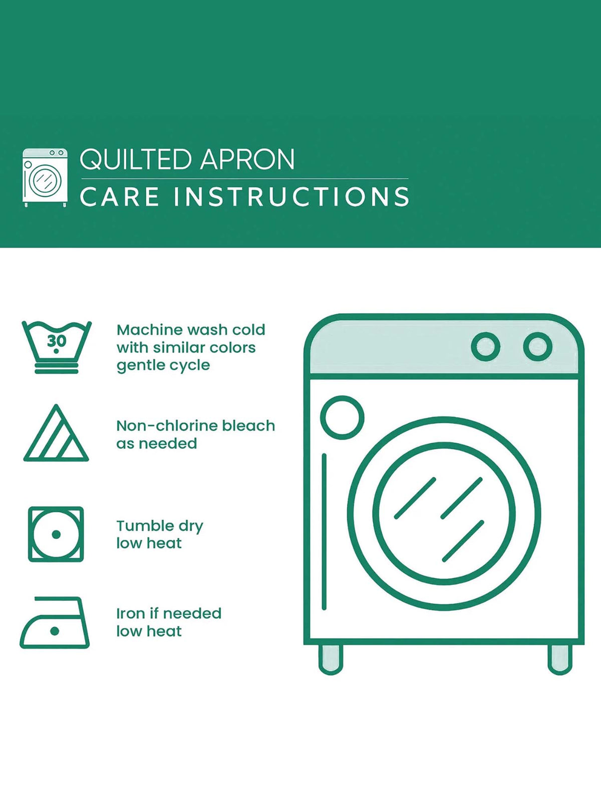 Book And Cat Quilted Apron Set (2-Piece) – Padded Apron + Heat-Resistant Oven Mitts