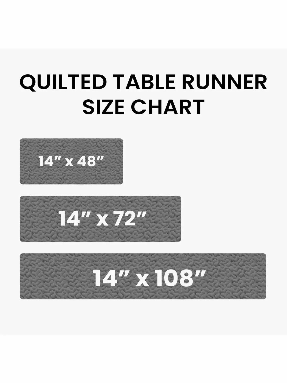 Frost Rail Whispers Quilted Table Runner
