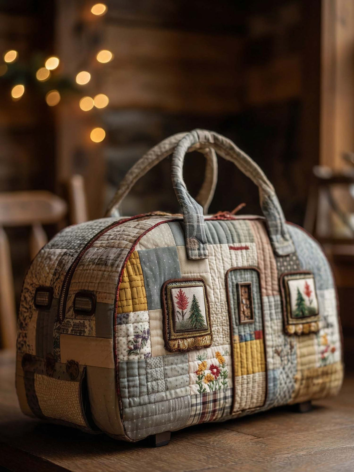 Camper Retreat Quilted Duffle Bag